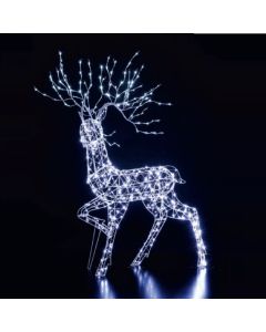 1.4 Meter White Richmond Stag