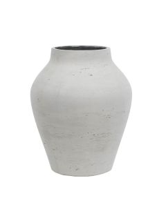 Florence Vase White 34 x 28 x 28cm