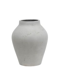 Florence Vase White 28 x 23 x 23cm