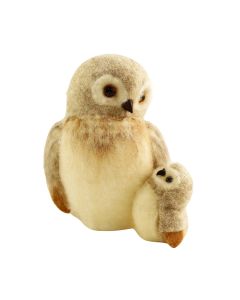16cm Felt Owl Family