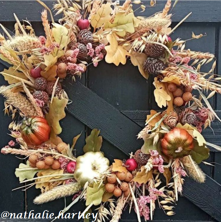 Dried Greenery & Flower Wreath + Reviews, Crate & Barrel