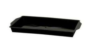 Single Floral Tray Black x 25pcs-0
