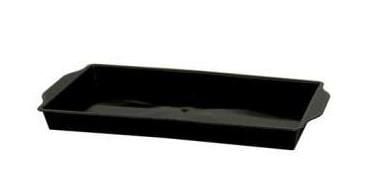 Single Floral Tray Black x 25pcs-0