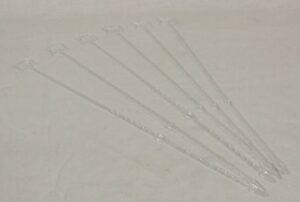 Clear Cardettes X 50 Extra Long 43cm-0