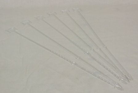 Clear Cardettes X 50 Extra Long 43cm-0
