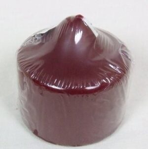 80/80 Chapel Candle Dark Red-0