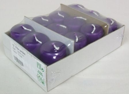 50/35 Pillar Candle x 12 Lilac-0