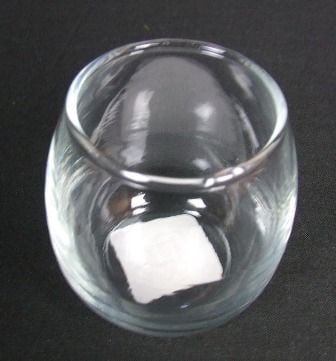 Rolypoly Votive 5oz Clear Glass-0