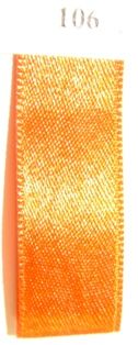 Double Face Satin 6.5mmx50Mtr Burned Orange-0