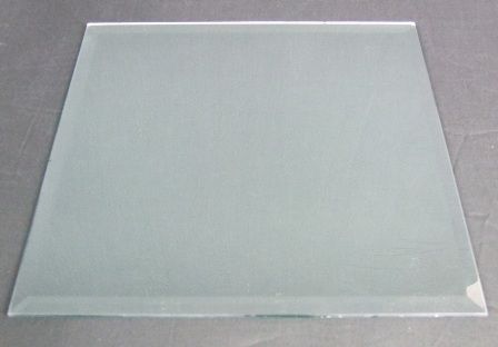 25cm (10") Square Mirror Plate-0