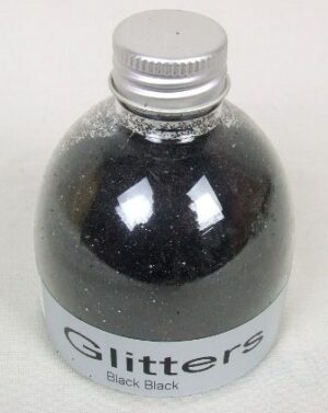 Flower Glitter - Black Black 150ml-0