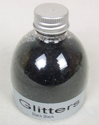Flower Glitter - Black Black 150ml-0