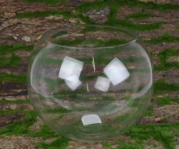Glass Bubble Bowl 30 x 24cm-0