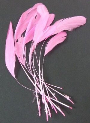Diamond Feathers x 12 Fushia-0