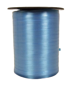 5mm x 500mtr Curling Ribbon Azure Blue-0
