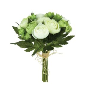 Ranuculus Bundle Mix Cream/Green-0