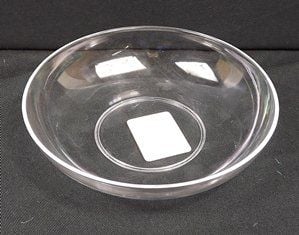 6" Clear Acrylic Dish-0