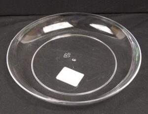 9" Clear Acrylic Dish-0