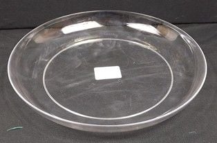 11" Clear Acrylic Dish-0
