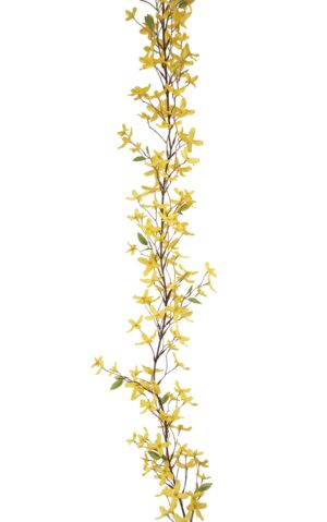 Forsythia Garland 182cm Yellow-0