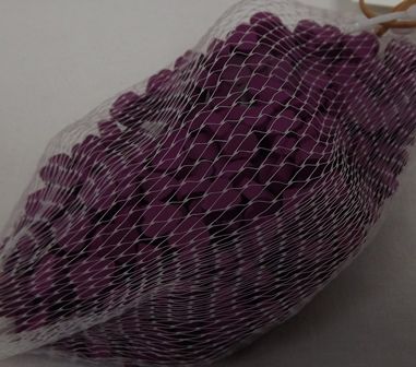 Wooden Hearts 1cm x 200pcs Aubergine-0