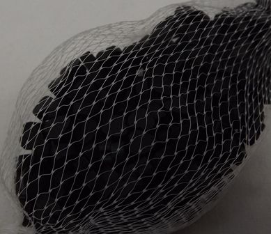 Wooden Hearts 1cm x 200pcs Black-0