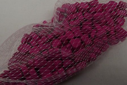 Wooden Hearts 1cm x 200pcs Fuchsia-0
