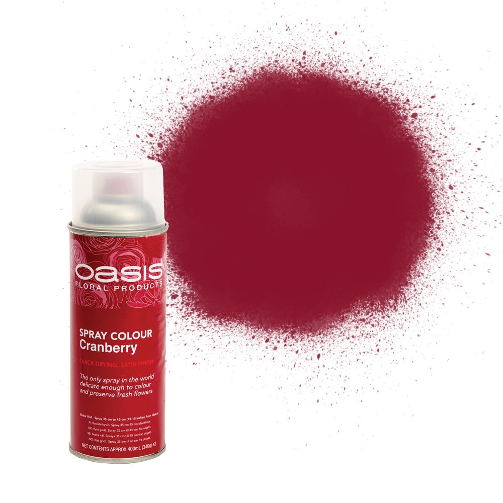 OASIS® Spray Colour Cranberry-0