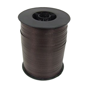 Curling Ribbon 0.5cm x 455mtr Chocolate-0