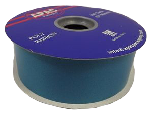2" x 100yds Polypro Ribbon Turquoise-0