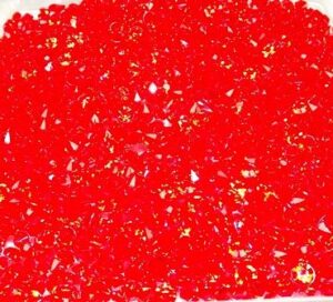 6mm Decor Diamante Diamonds 500g Red-0