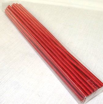 Wire Spiral 25cm Red-13030