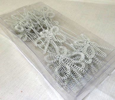 Wire Spring Butterfly White o/wr-13034