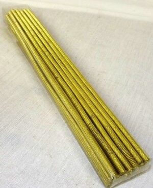 Wire Spiral 25cm Gold-0