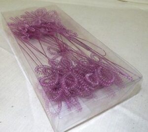 Wire Spring Butterfly Pink o/wr-0