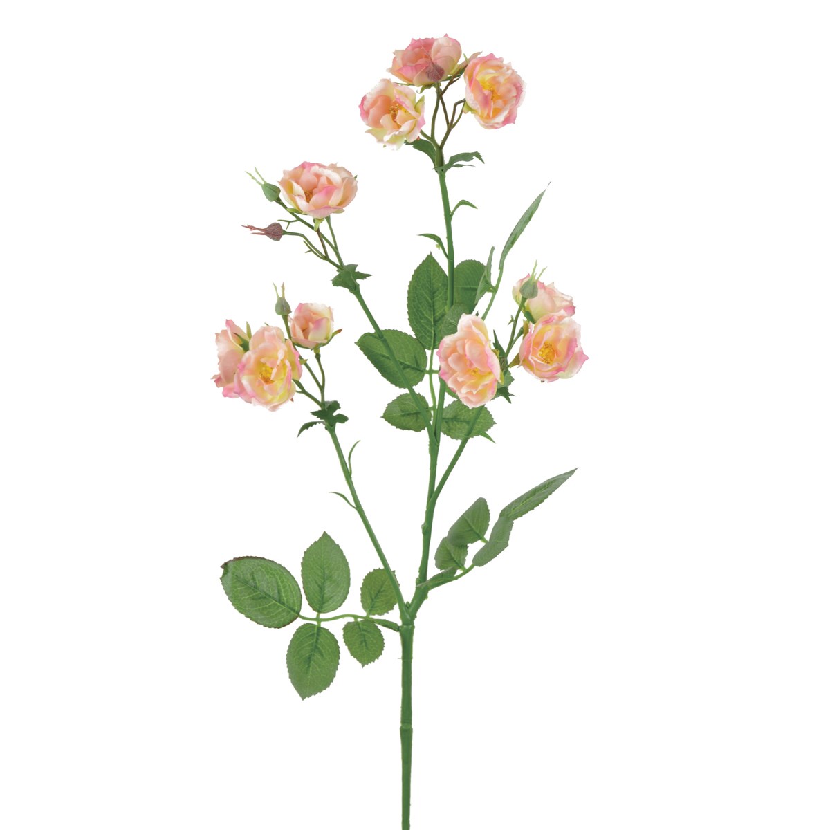ECO Isabella Wild Rose Spray 73cm Pink