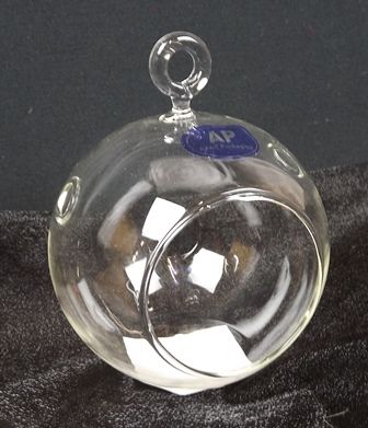 8 x 9cm Hanging Bubble T-Light Holder x 4-0