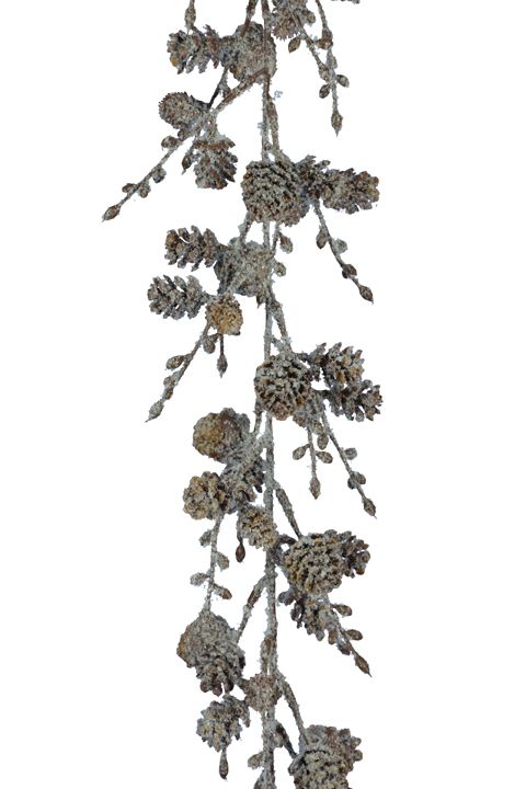 Iced Cone Garland 150cm-0