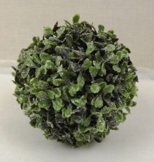 Boxwood Ball W Ice D15Cm-0