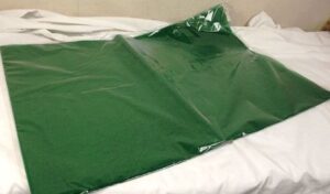Waxed Tissue Ream Dk.Green 100 Sheets-0