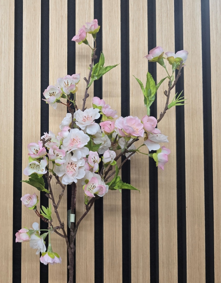 Fuji Blossom Spray 48cm Pink