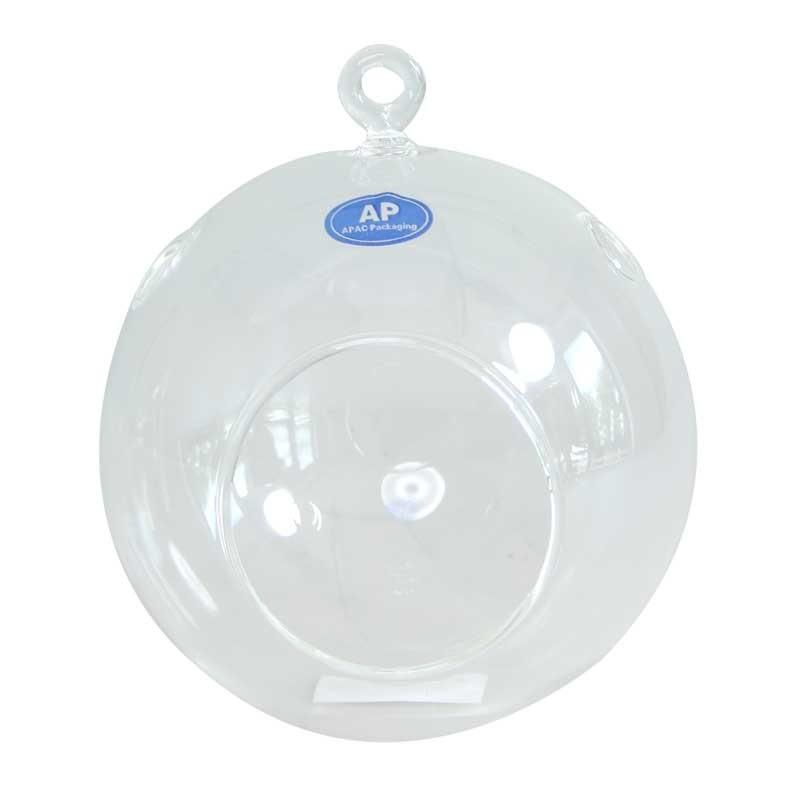 14 x 12cm Hanging Bubble Tealight Holder x 2pcs-0