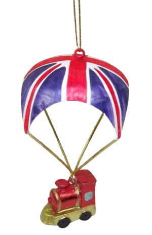 Union Jack Parachute w/Train-0