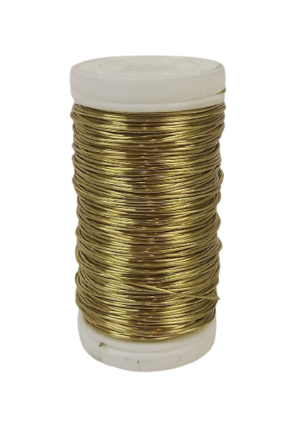 Metallic Wire Gold (0.5mm x 100g)-0