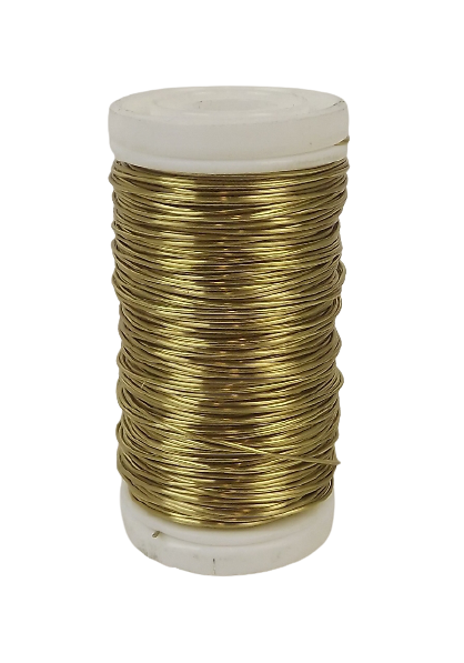 Metallic Wire Gold (0.5mm x 100g)-0