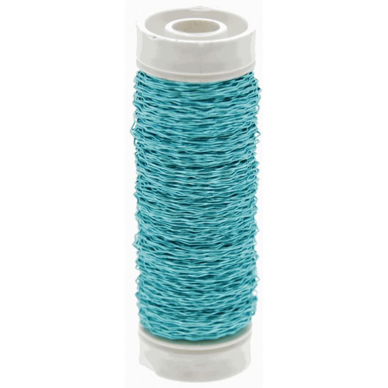 Bullion Wire Turquoise (0.3mm x 25g)-0