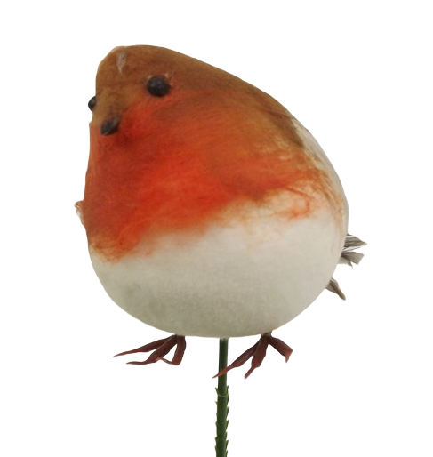 18cm (Inc Stem) Fat Robin Pick-0