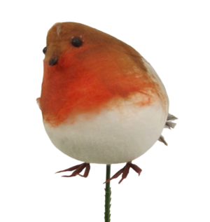 18cm (Inc Stem) Fat Robin Pick-0