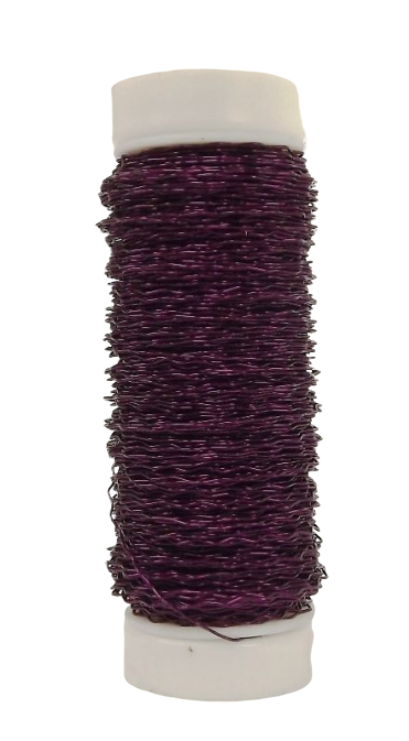 Bullion Wire Purple (0.3mm x 25g)-0