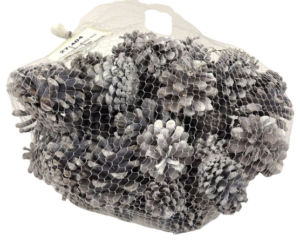 Pinus Mugos In Net Stone Washed White x 500g-0